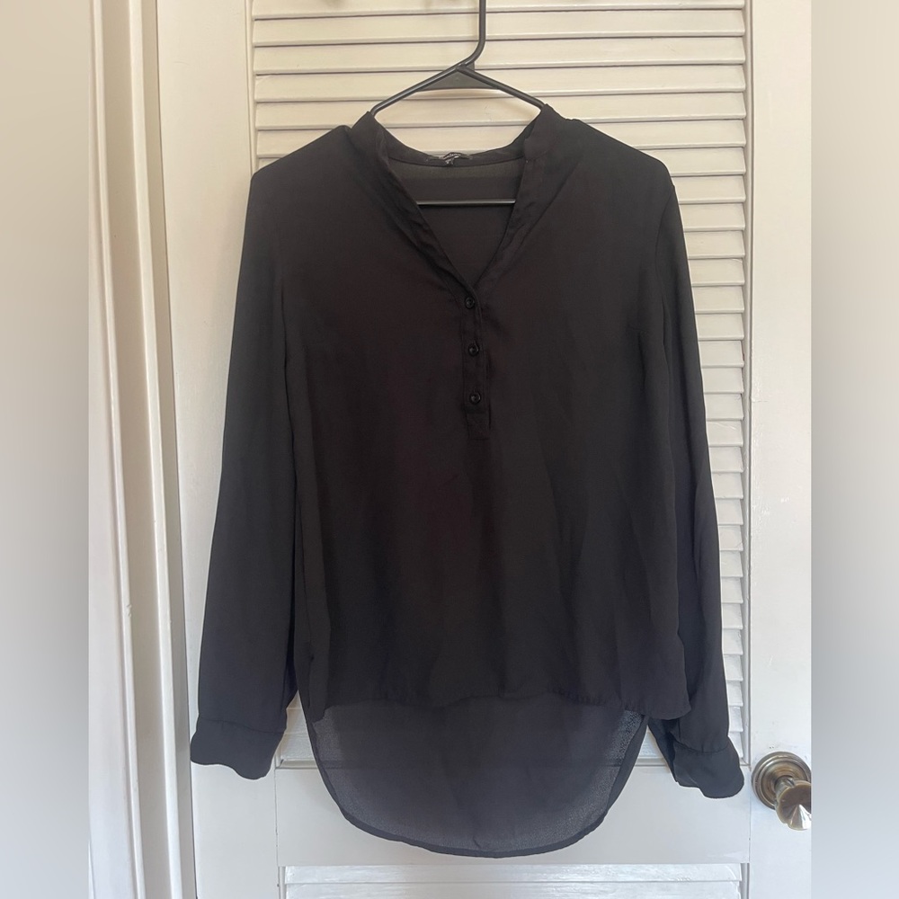 Monteau Black Blouse